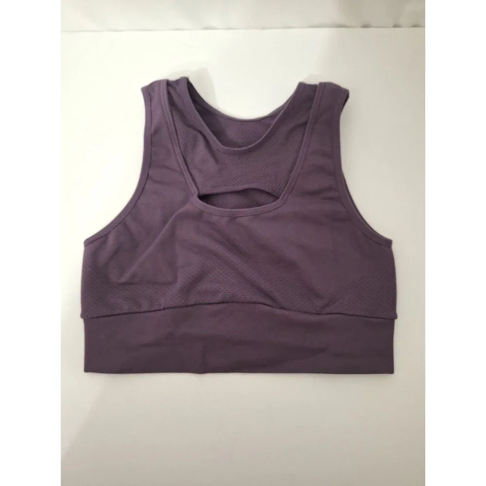 Free People FP Movement Every Single Time Black Sports Bra Sz XS/S Activewear